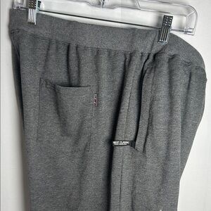 Classic Men's Dark Gray Drawstring Sweatpants